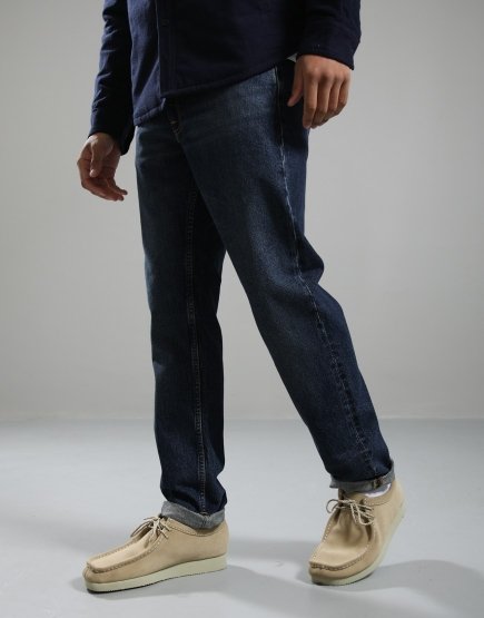 Nudie Jeans Co. Gritty Jackson Jeans Blue Soil