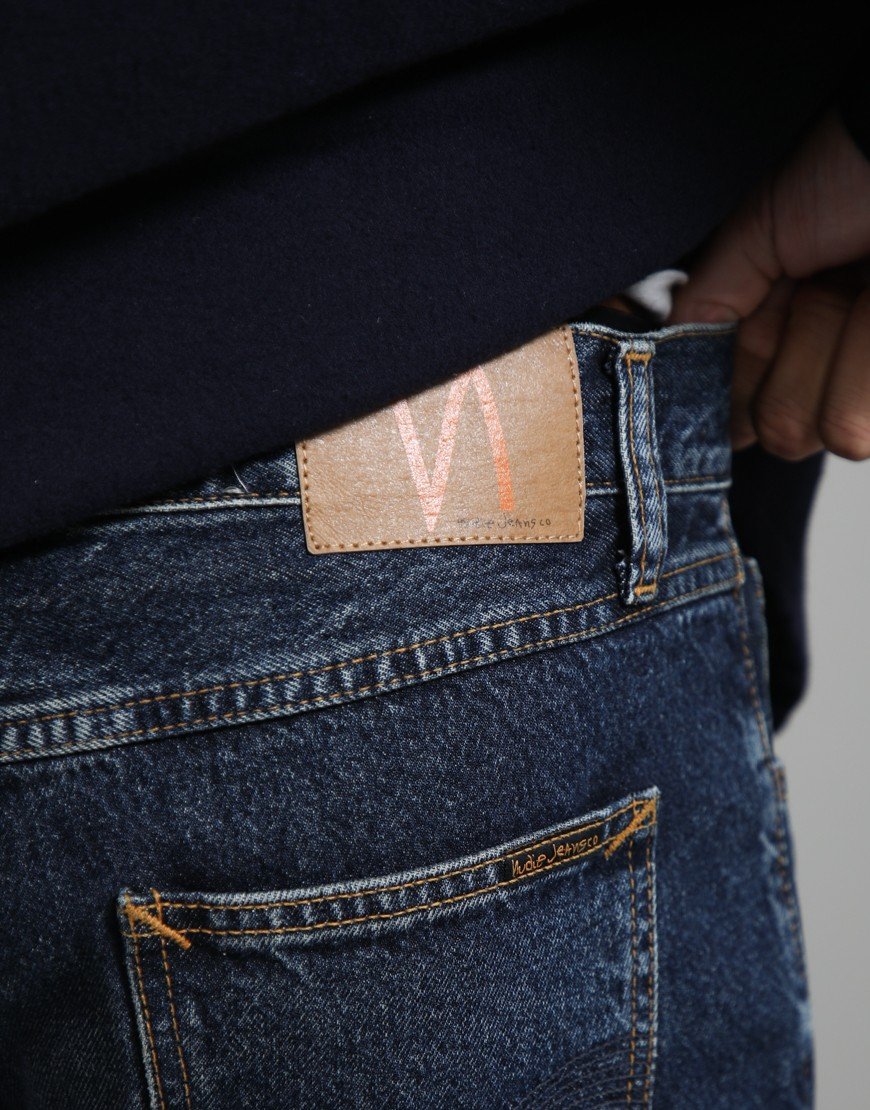 Nudie Jeans Co. Gritty Jackson Jeans Blue Soil