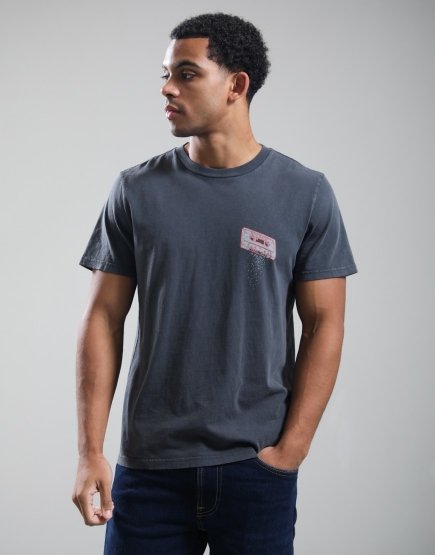 Nudie Jeans Co. Roy Salty T-Shirt Antracite