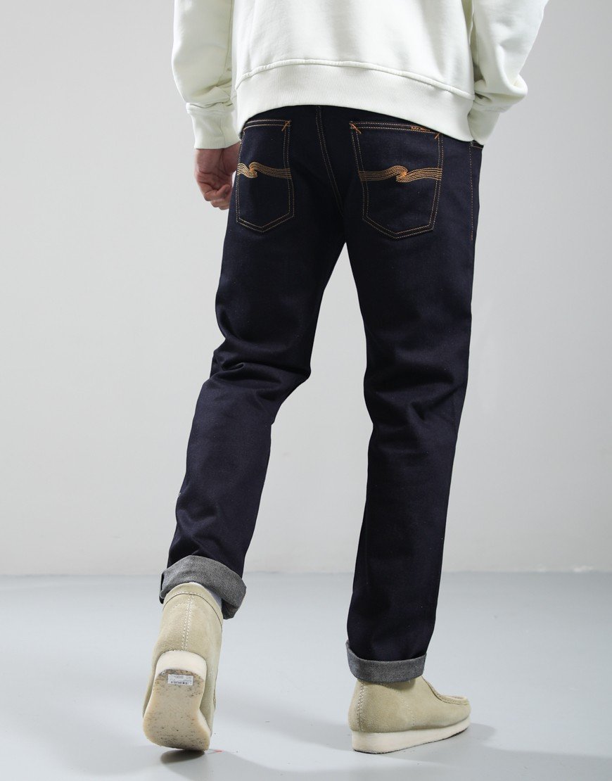 Nudie Jeans Co. Solid Ollie Jeans Dry Truest Selvage