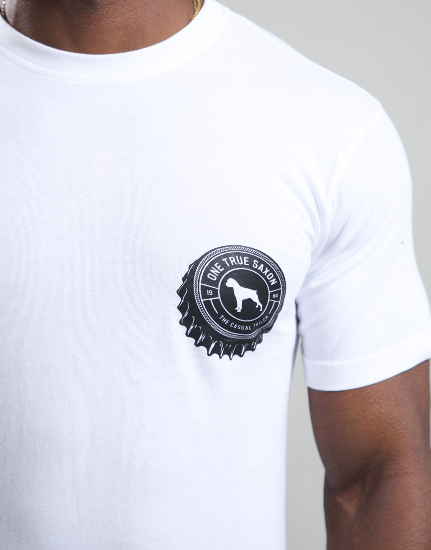 One True Saxon Cap T-Shirt Optic White