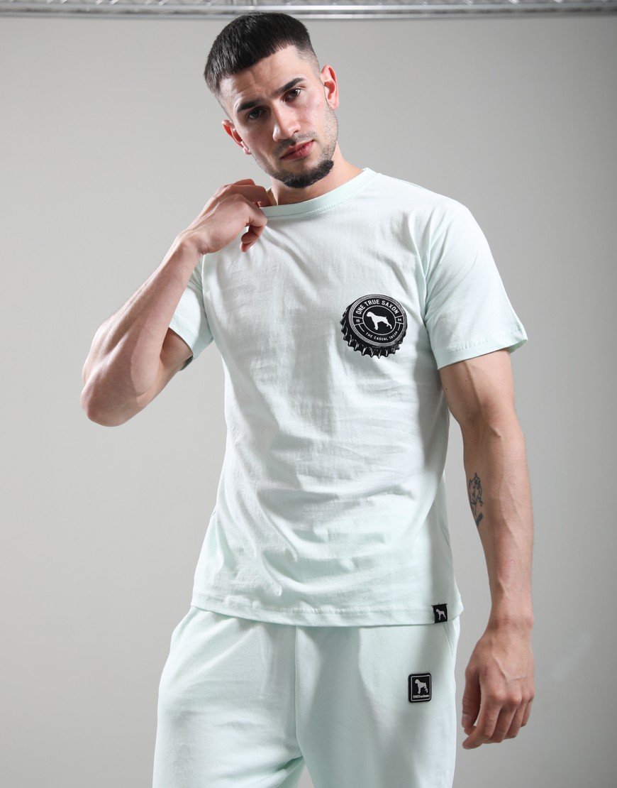 One True Saxon Cap T-Shirt Turquoise