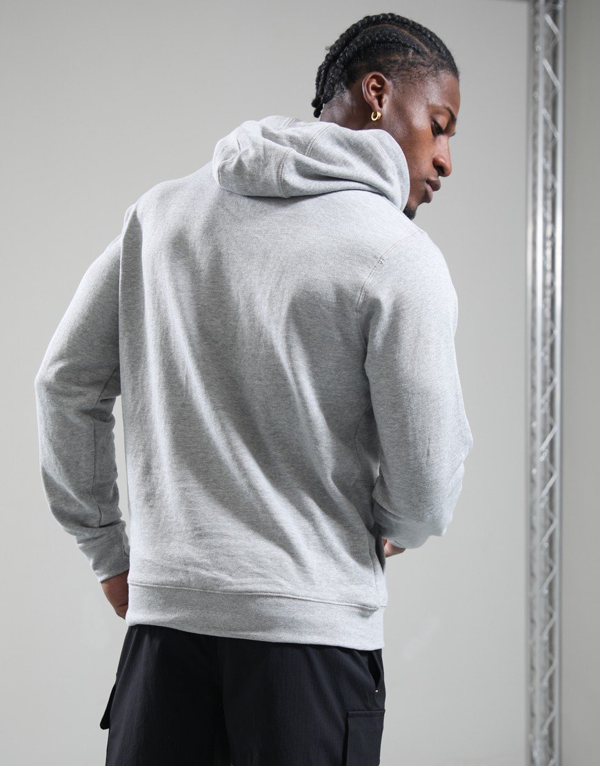One True Saxon Dexon Hoodie Grey Marl