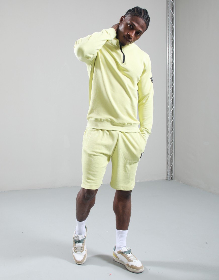 One True Saxon Dexon 1/4 Zip Sweat Olive