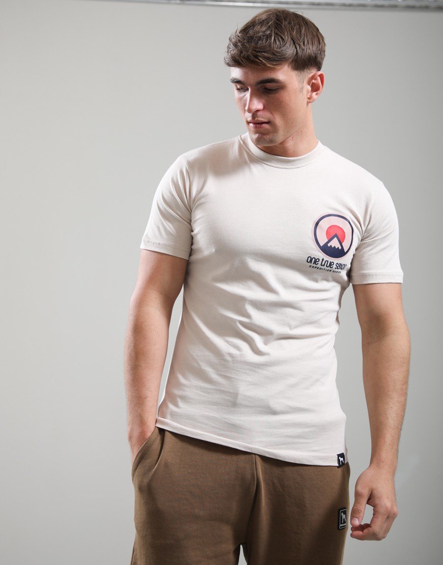 One True Saxon Fuji T-Shirt Tan