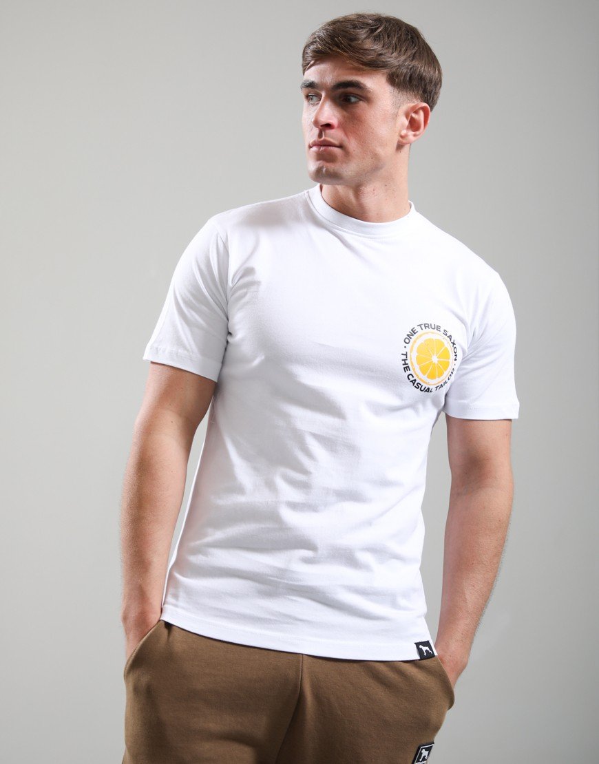 One True Saxon Lemon T-Shirt Optic White