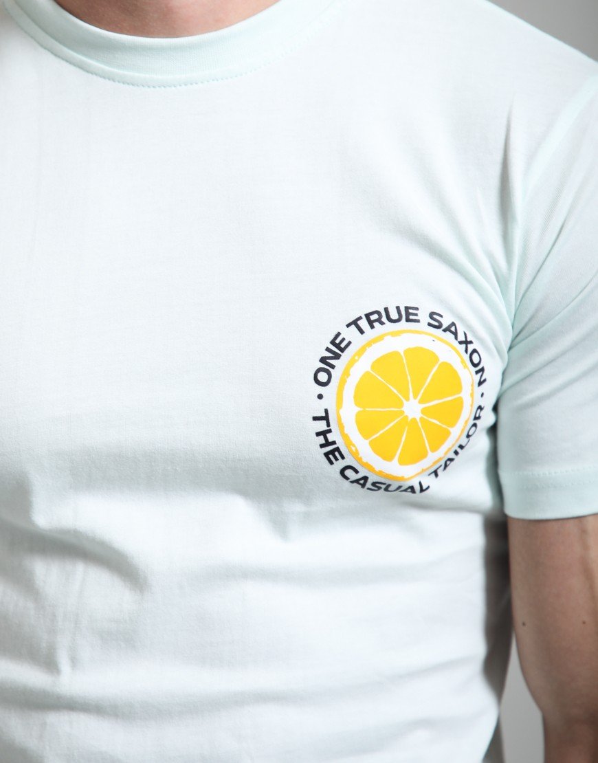 One True Saxon Lemon T-Shirt Turquoise