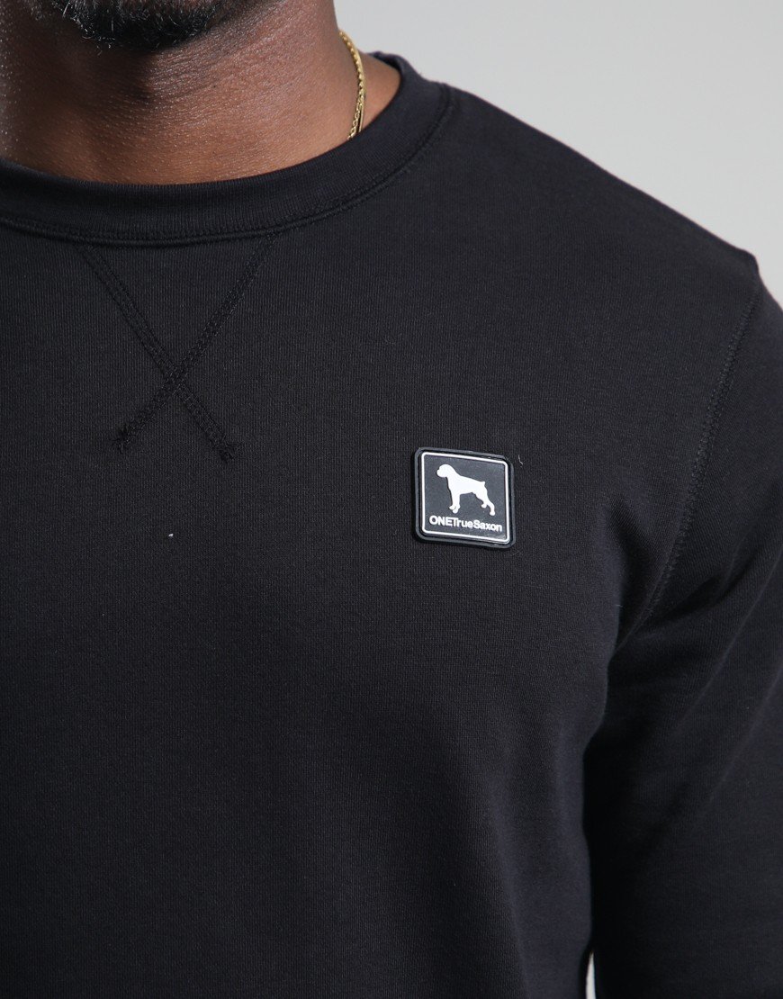 One True Saxon Dexon Crew Sweat Black