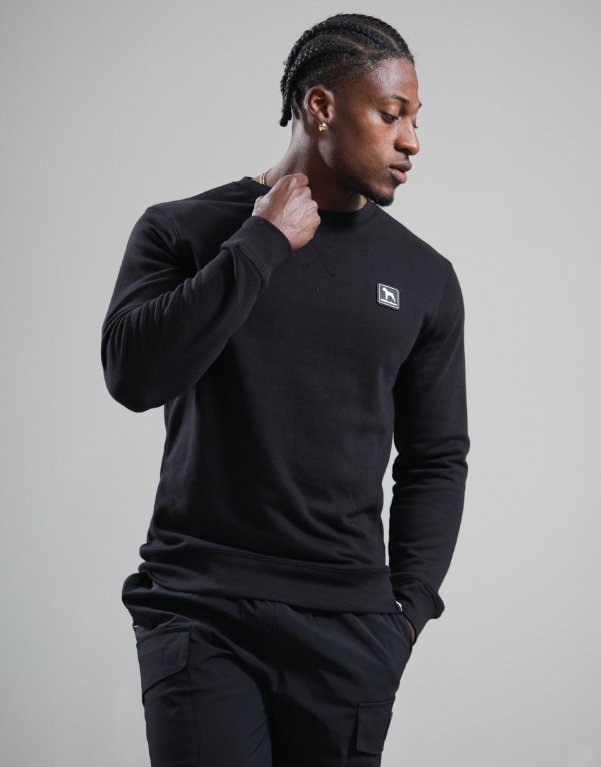 One True Saxon Dexon Crew Sweat Black