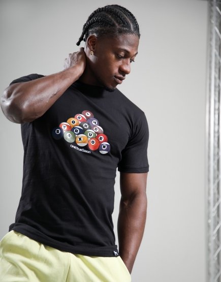 One True Saxon Pool T-Shirt Black