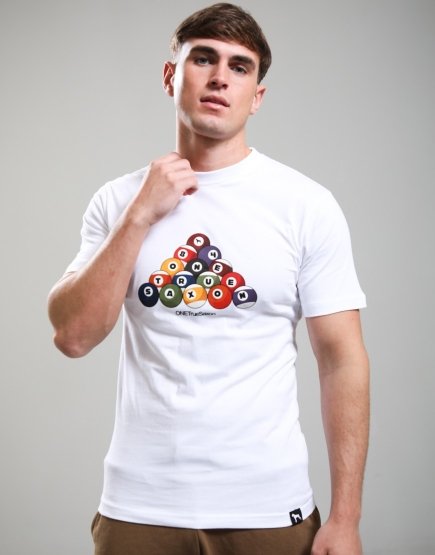 One True Saxon Pool Optic T-Shirt White