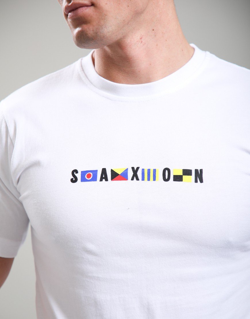 One True Saxon Port T-Shirt Optic White