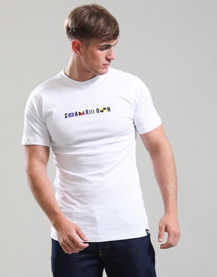 One True Saxon Port T-Shirt Optic White