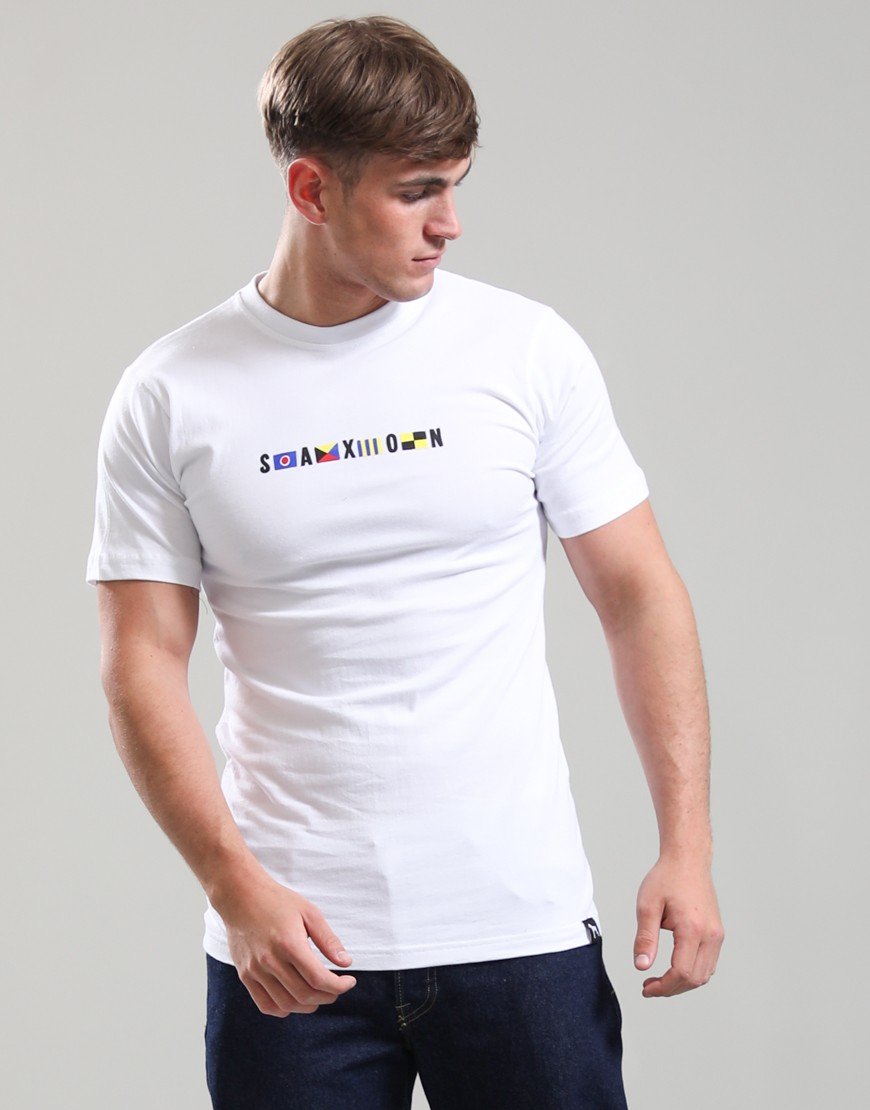 One True Saxon Port T-Shirt Optic White