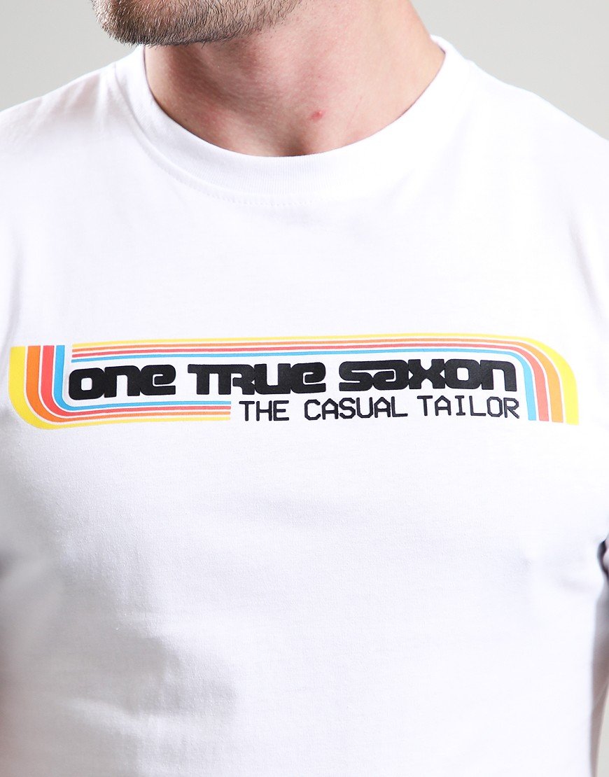 One True Saxon Rectro T-Shirt Optic White One True Saxon Rectro T-Shirt Optic White