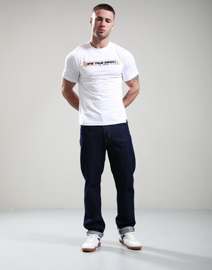 One True Saxon Rectro T-Shirt Optic White One True Saxon Rectro T-Shirt Optic White