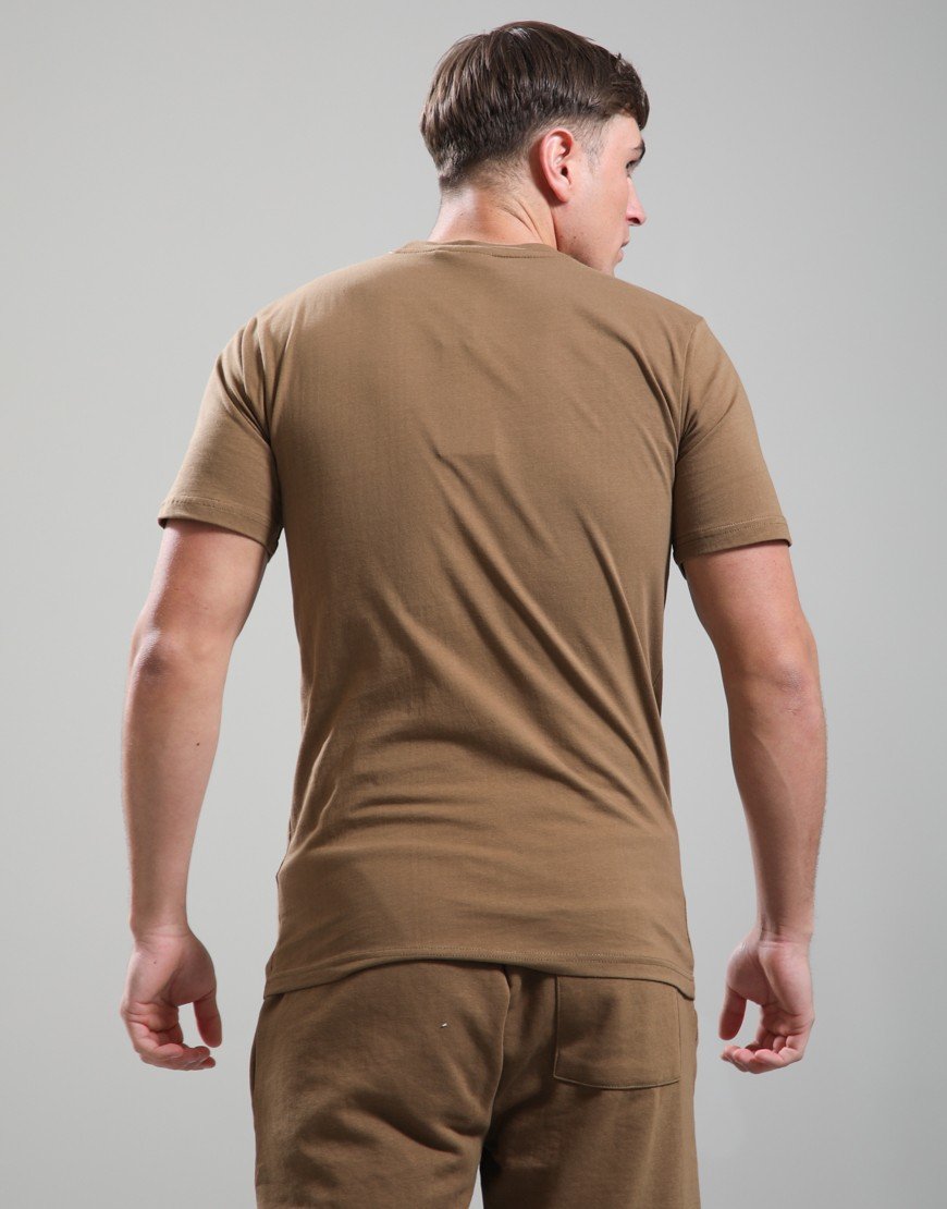 One True Saxon Repeat T-Shirt Brown