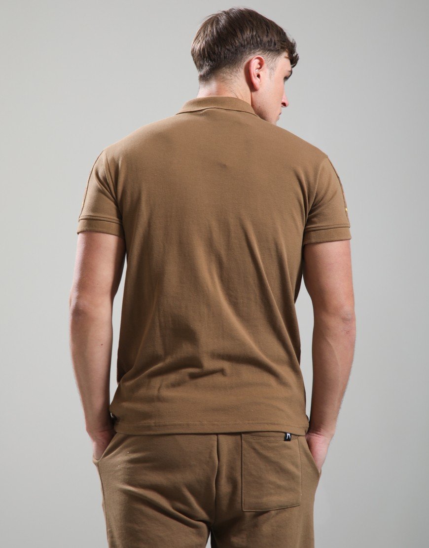 One True Saxon Summon Polo Shirt Brown