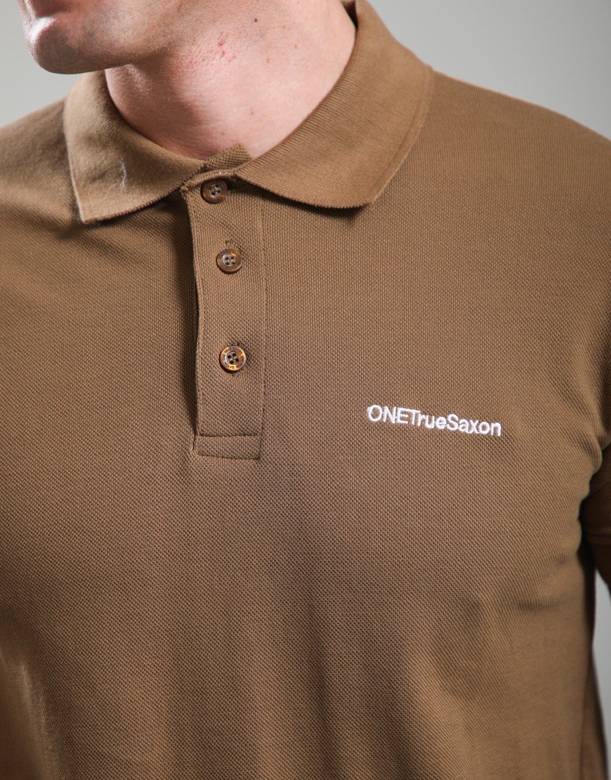 One True Saxon Summon Polo Shirt Brown