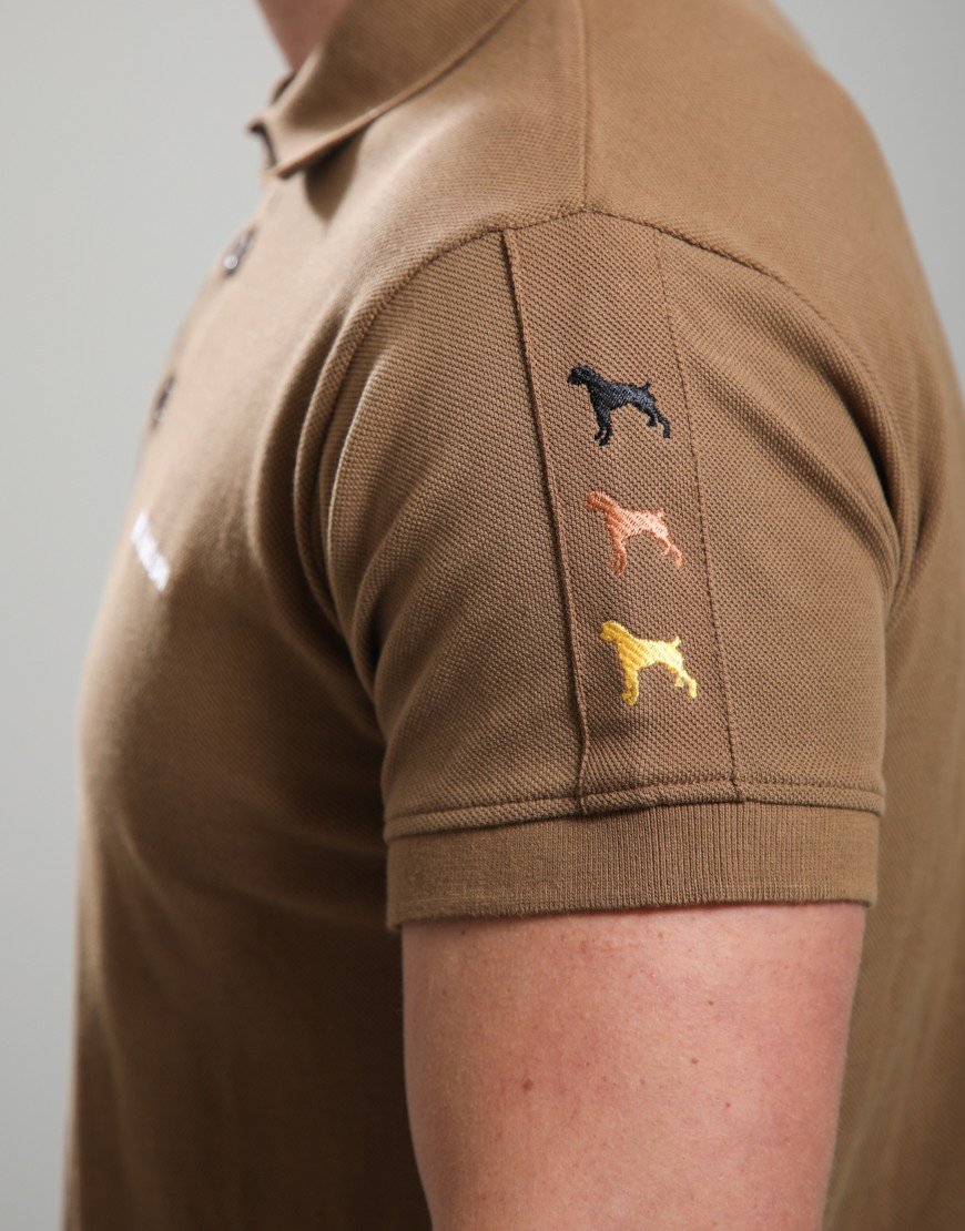One True Saxon Summon Polo Shirt Brown