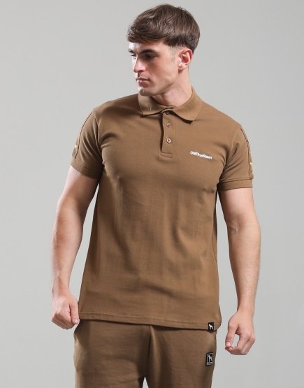 One True Saxon Summon Polo Shirt Brown