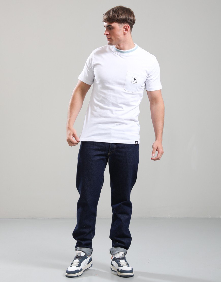 One True Saxon Tipped T-Shirt Optic White