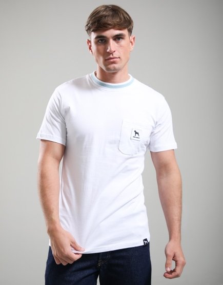 One True Saxon Tipped T-Shirt Optic White
