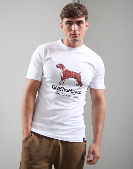One True Saxon Tone T-Shirt Optic White