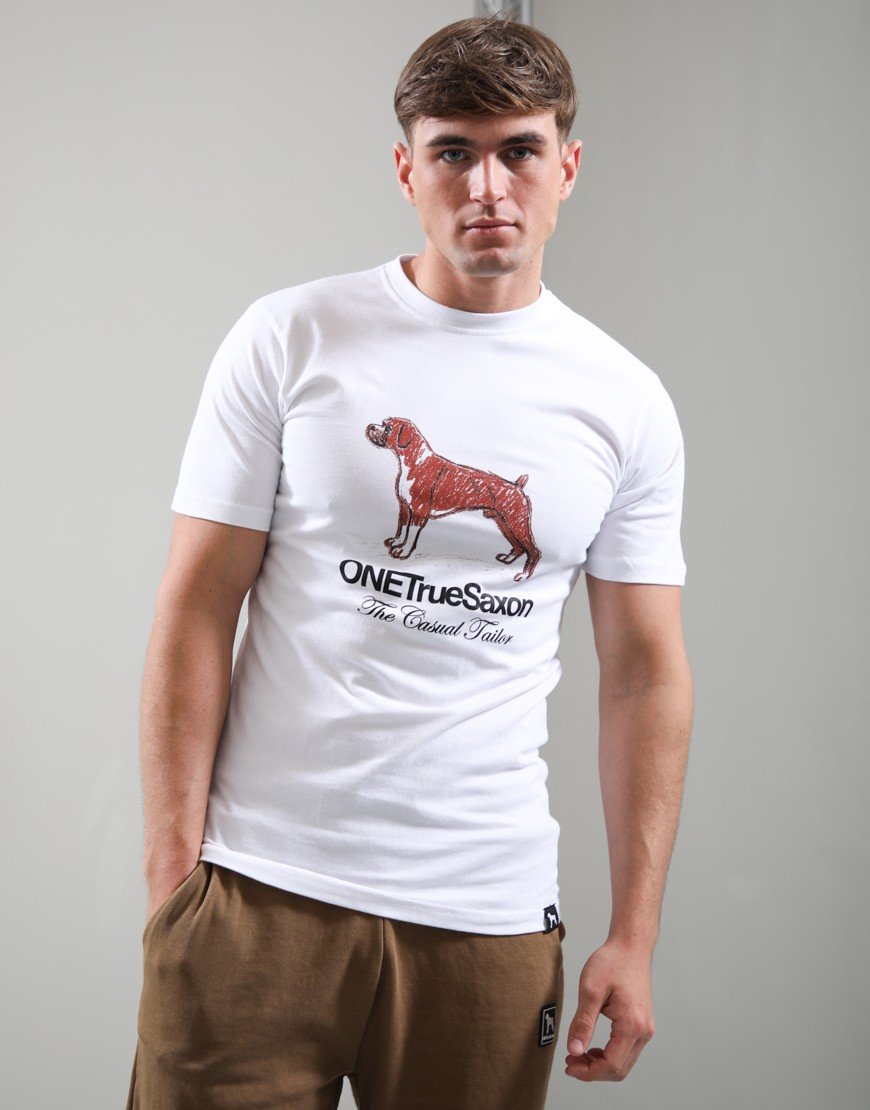 One True Saxon Tone T-Shirt Optic White