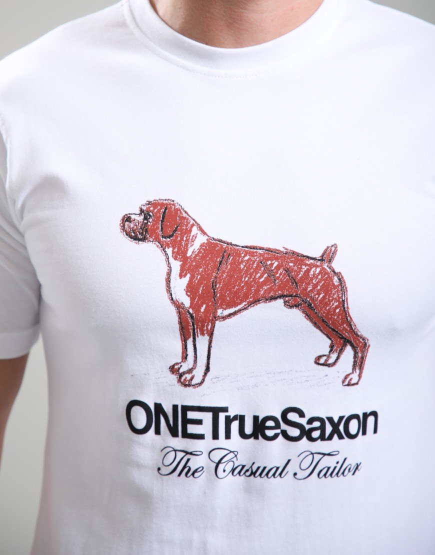 One True Saxon Tone T-Shirt Optic White