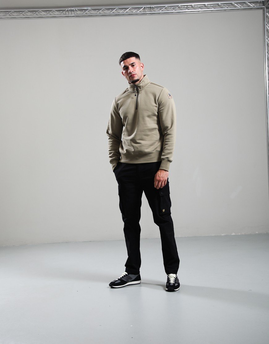 Parajumpers Broad Peak Half Zip Fleece Muted Khaki