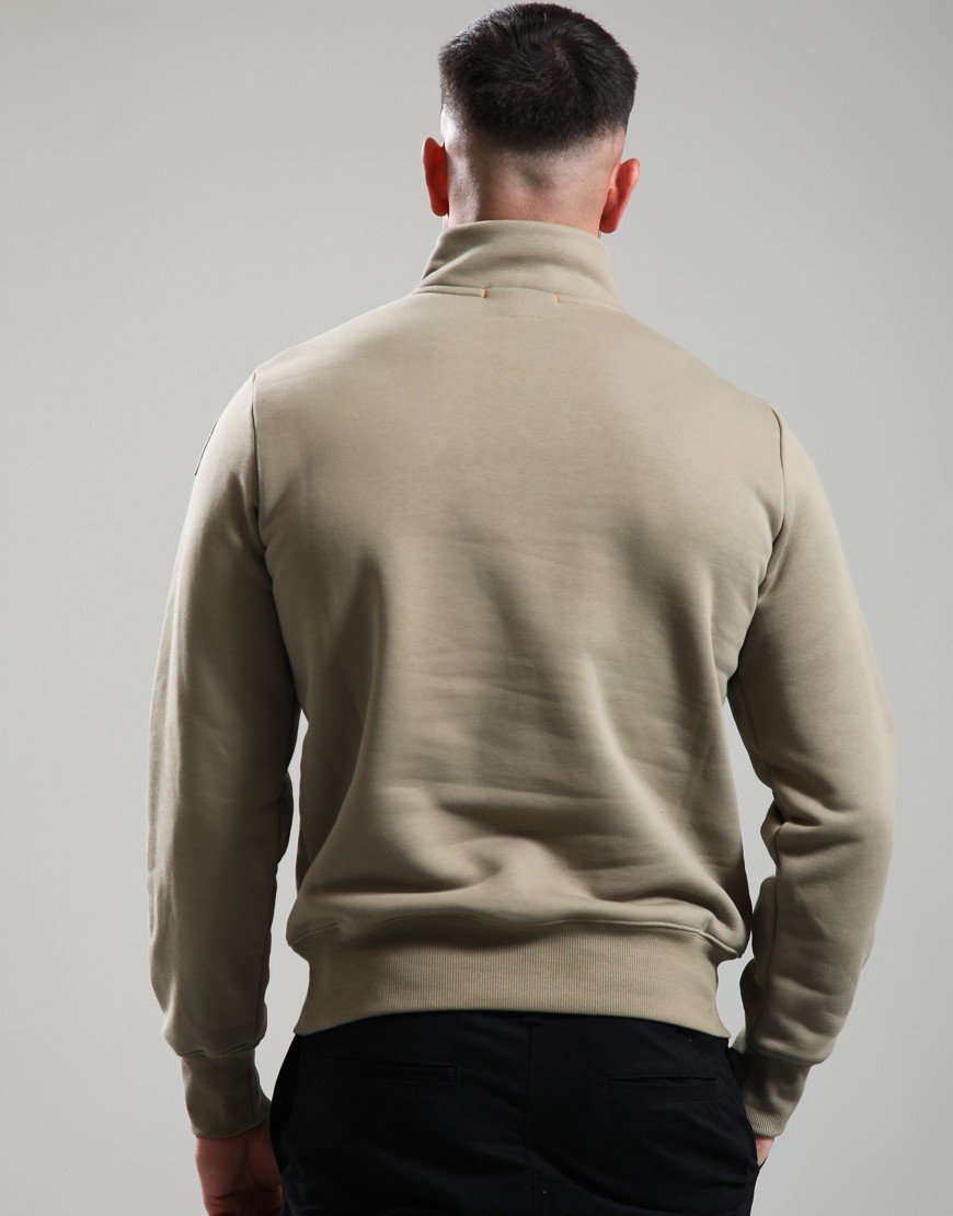 Parajumpers Broad Peak Half Zip Fleece Muted Khaki