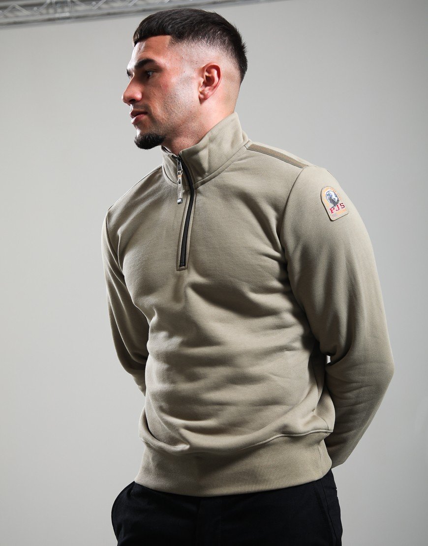 Parajumpers Broad Peak Half Zip Fleece Muted Khaki