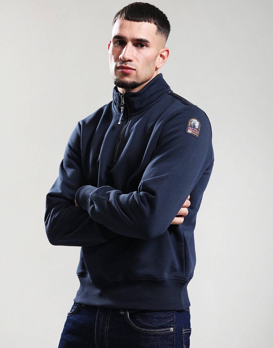 Parajumpers Broad Peak Half Neck Fleece Blue Navy