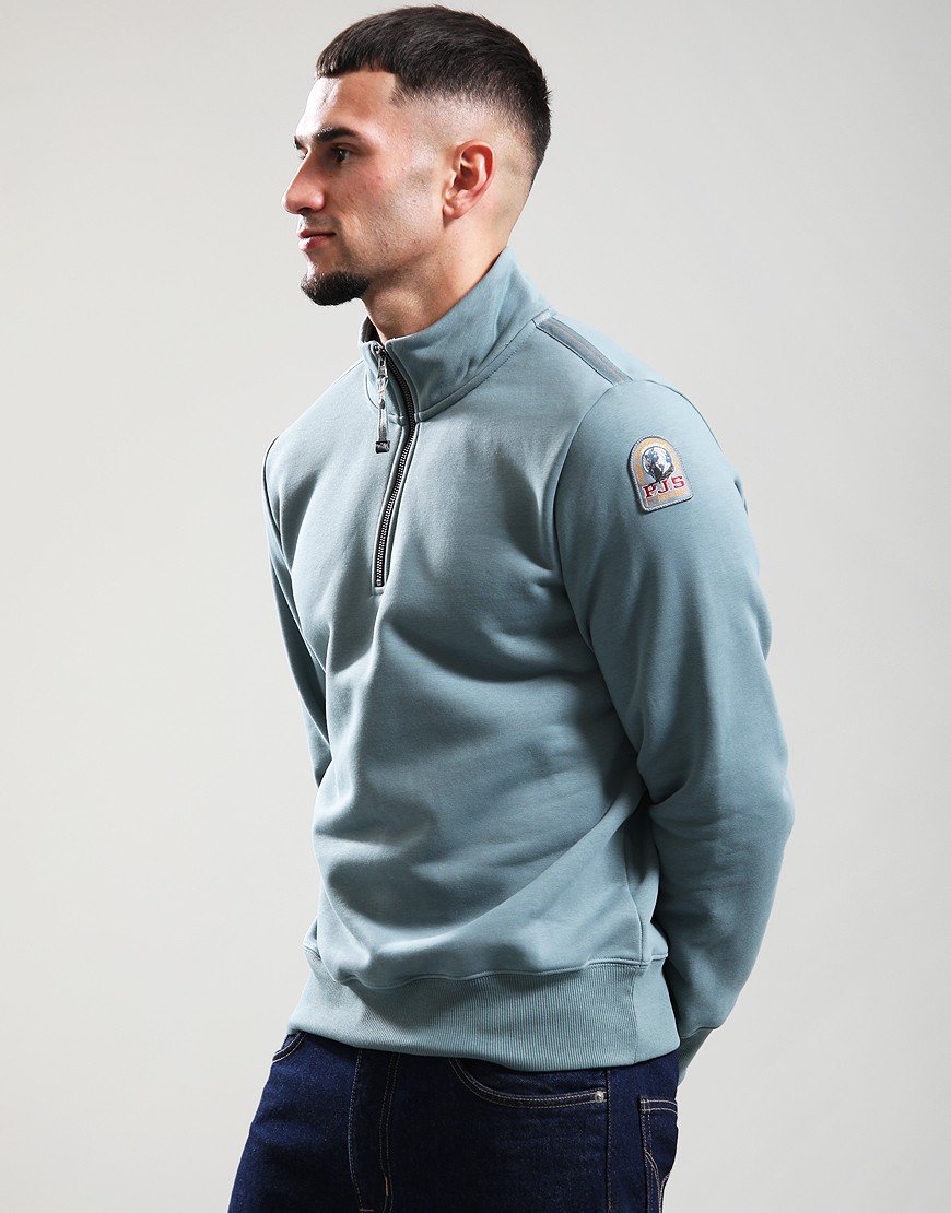 Parajumpers Broad Peak Half Neck Fleece Puritan Grey