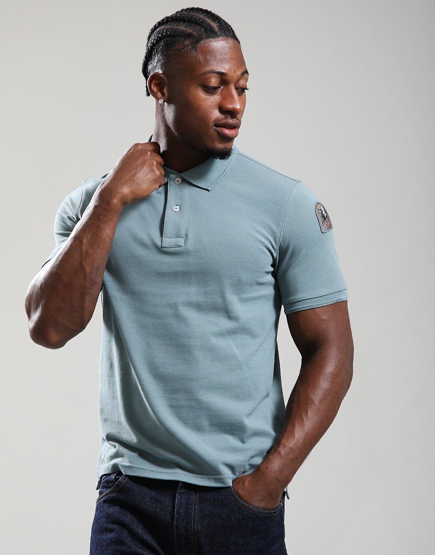 Parajumpers Gangapuma Polo Shirt Puritan Grey