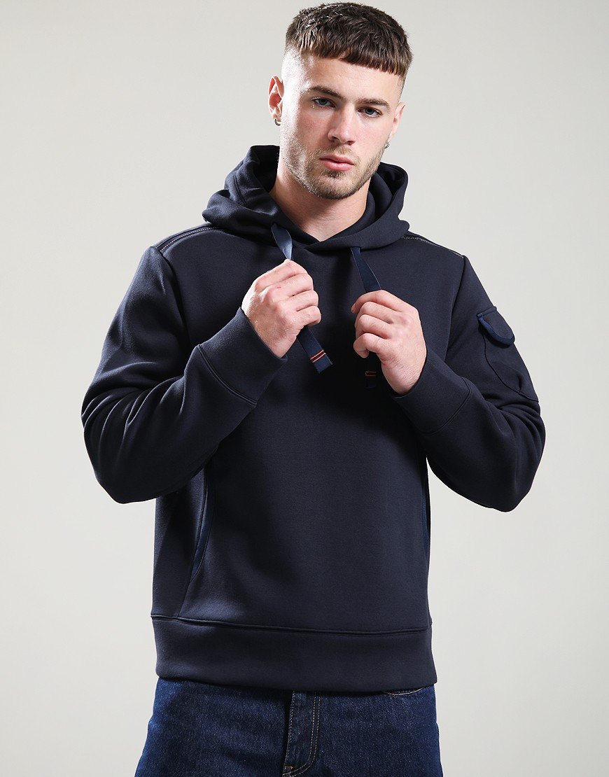 Parajumpers Ike Hooded Fleece Blue Navy