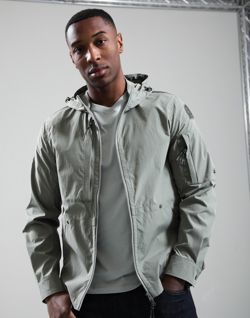Parajumpers Inverness Hooded Jacket Ashen Sage