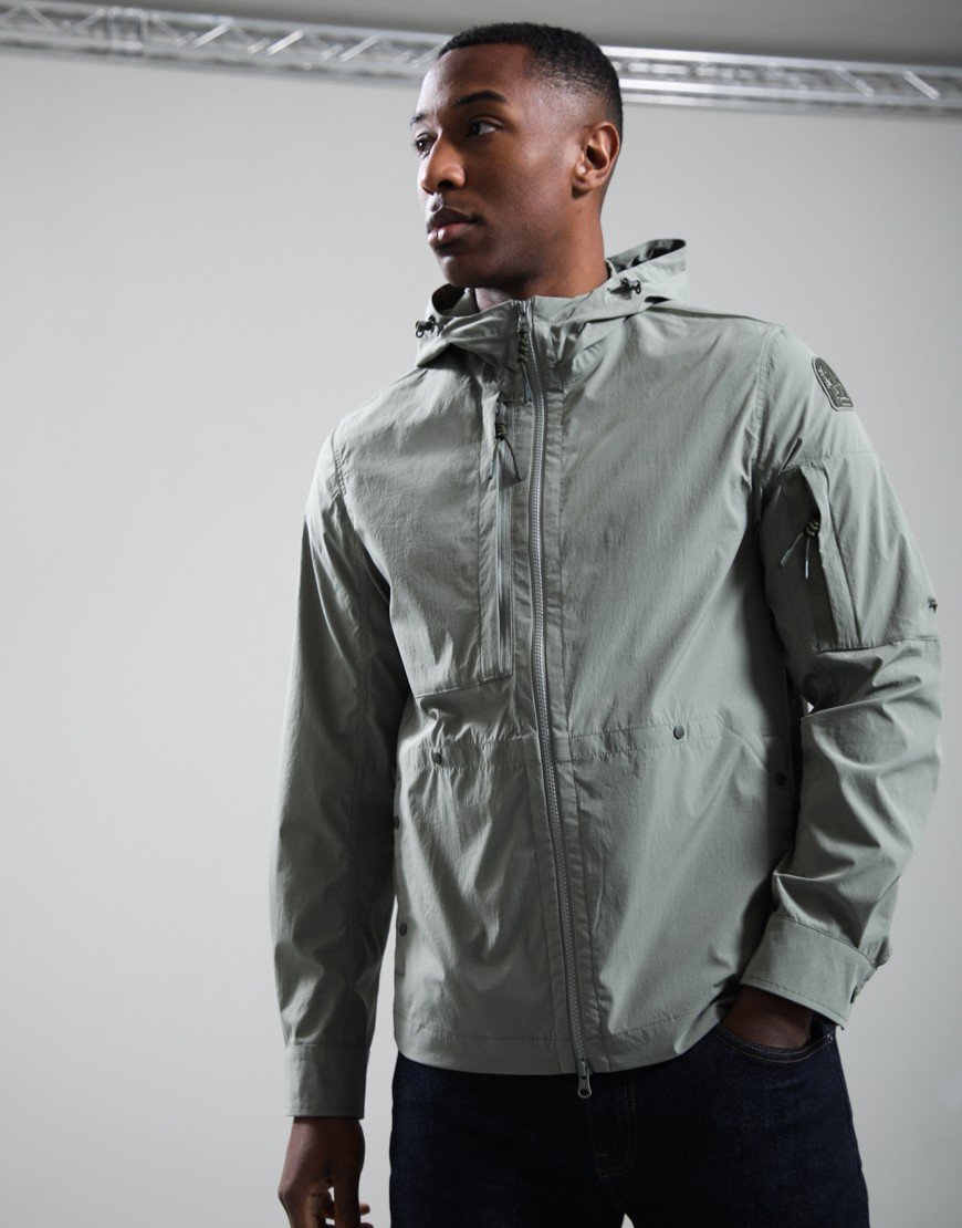 Parajumpers Inverness Hooded Jacket Ashen Sage