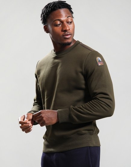 Parajumpers K2 Crew Sweat Deep Moss