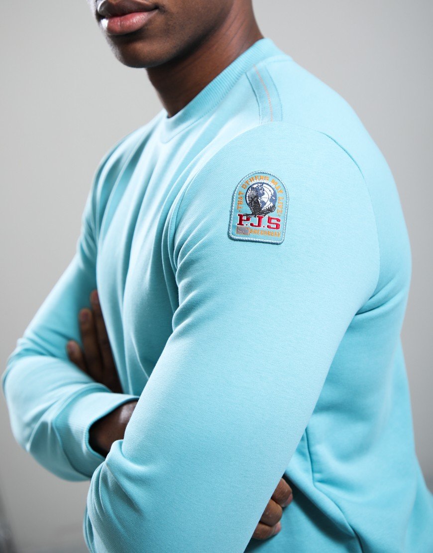 Parajumpers K2 Crew Sweat Aqua