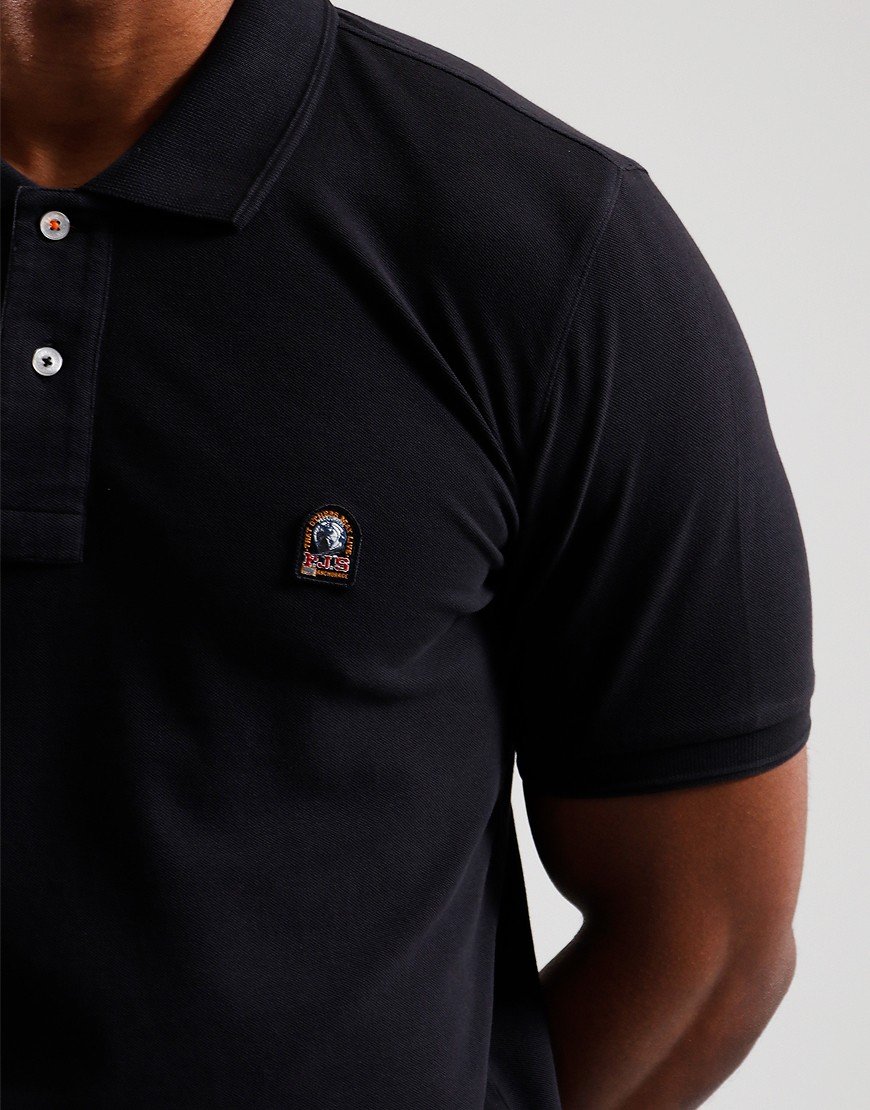 Parajumpers Patch Polo Shirt Black