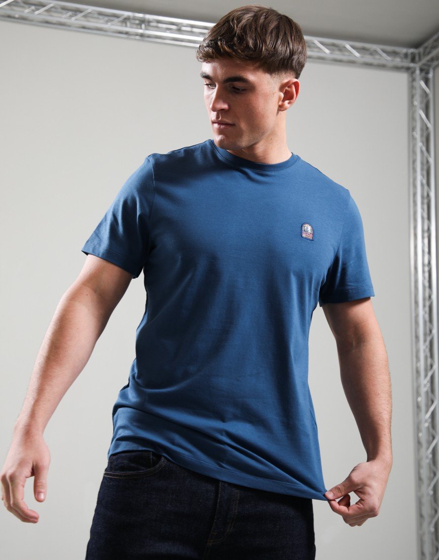 Parajumpers Patch T-Shirt True Blue