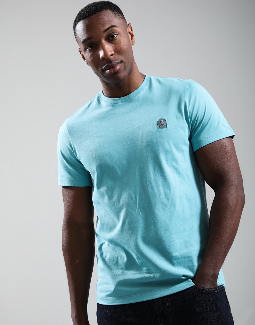 Parajumpers Patch T-Shirt Aqua
