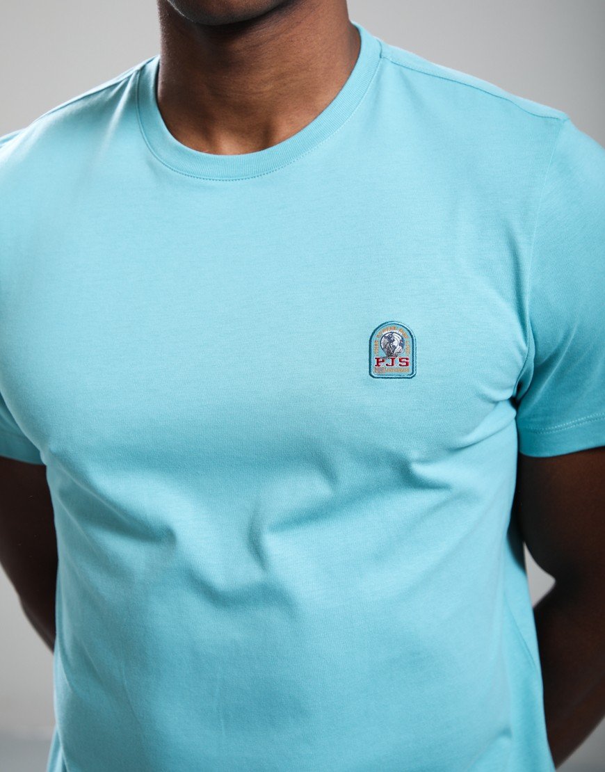 Parajumpers Patch T-Shirt Aqua