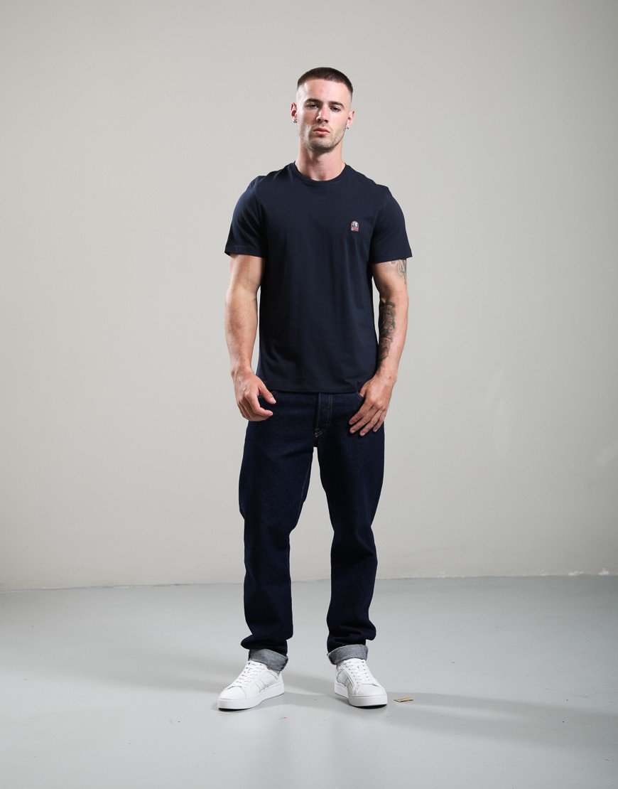 Parajumpers Patch T-Shirt Blue Navy