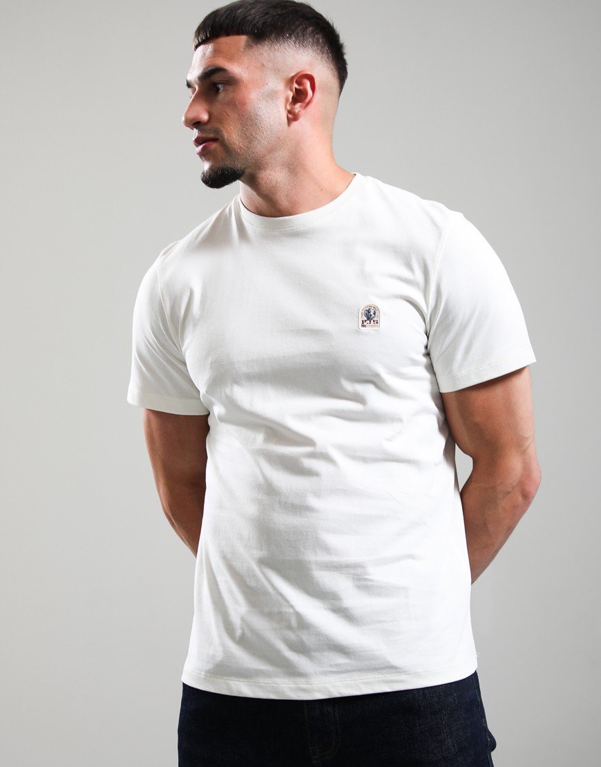 Parajumpers Patch T-Shirt Warm Ivory
