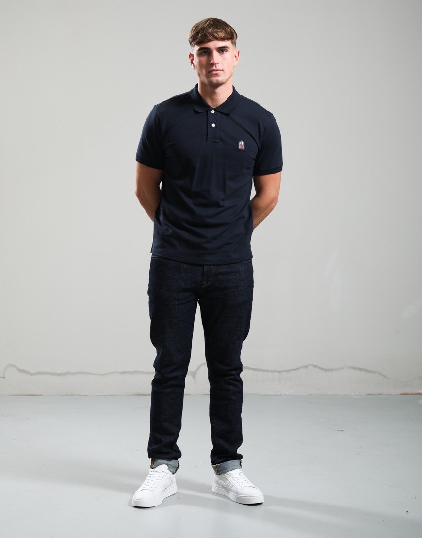 Parajumpers Wellington Polo Shirt Blue Navy
