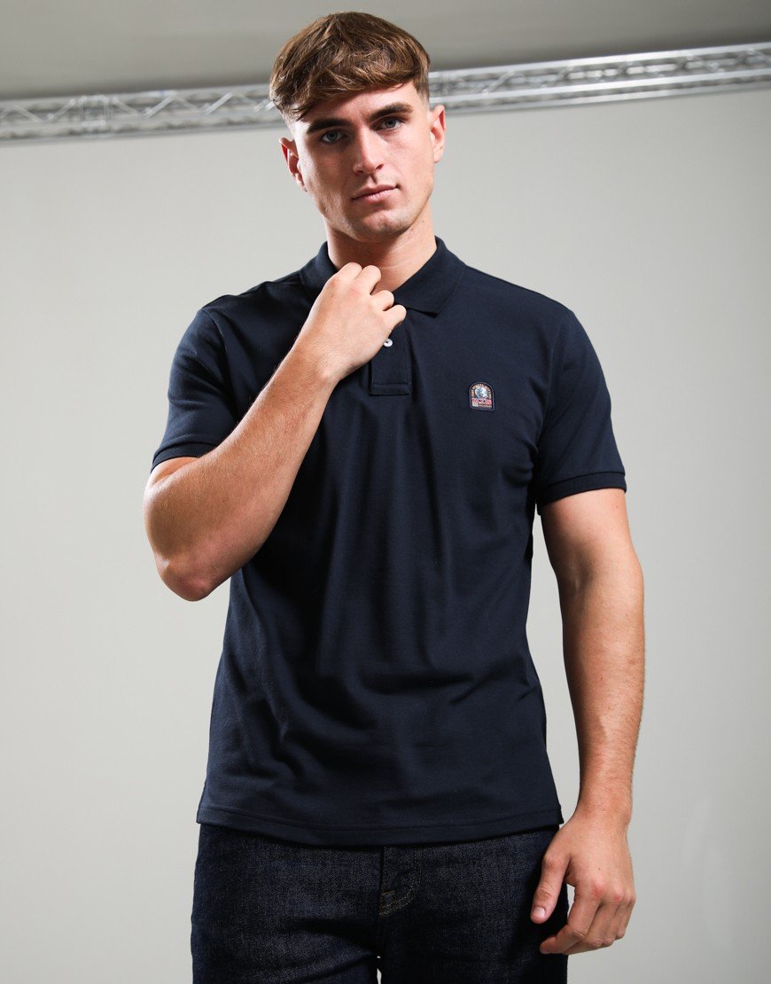 Parajumpers Wellington Polo Shirt Blue Navy