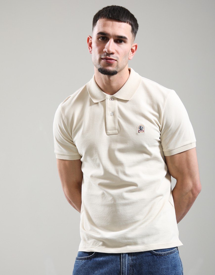 Parajumpers Wellington Polo Shirt Bone